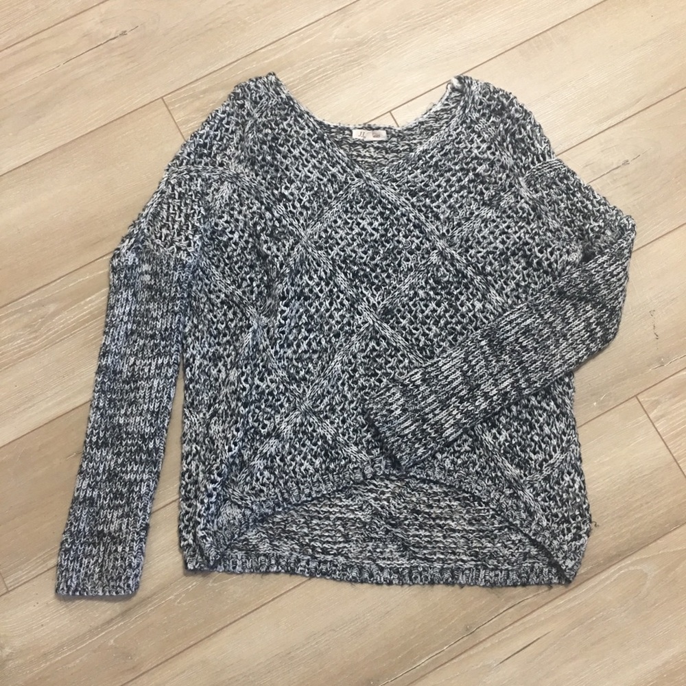 Black and White Sweater
